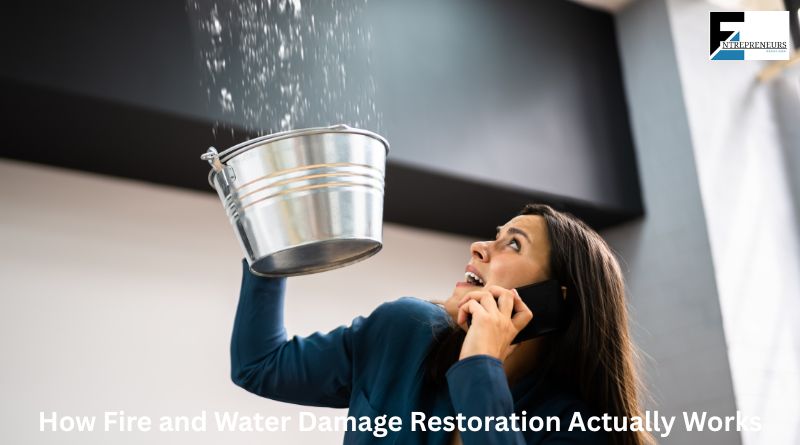 How Fire and Water Damage Restoration Actually Works
